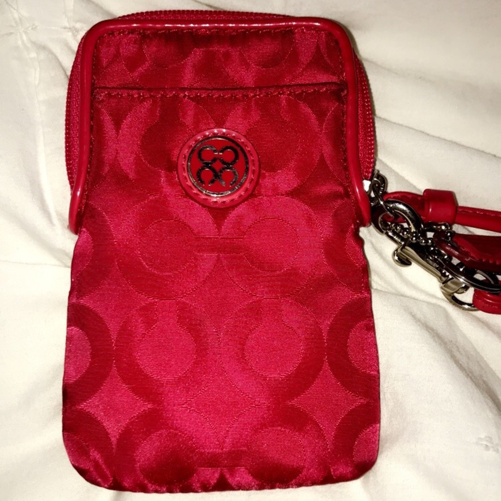 Coach wristlet